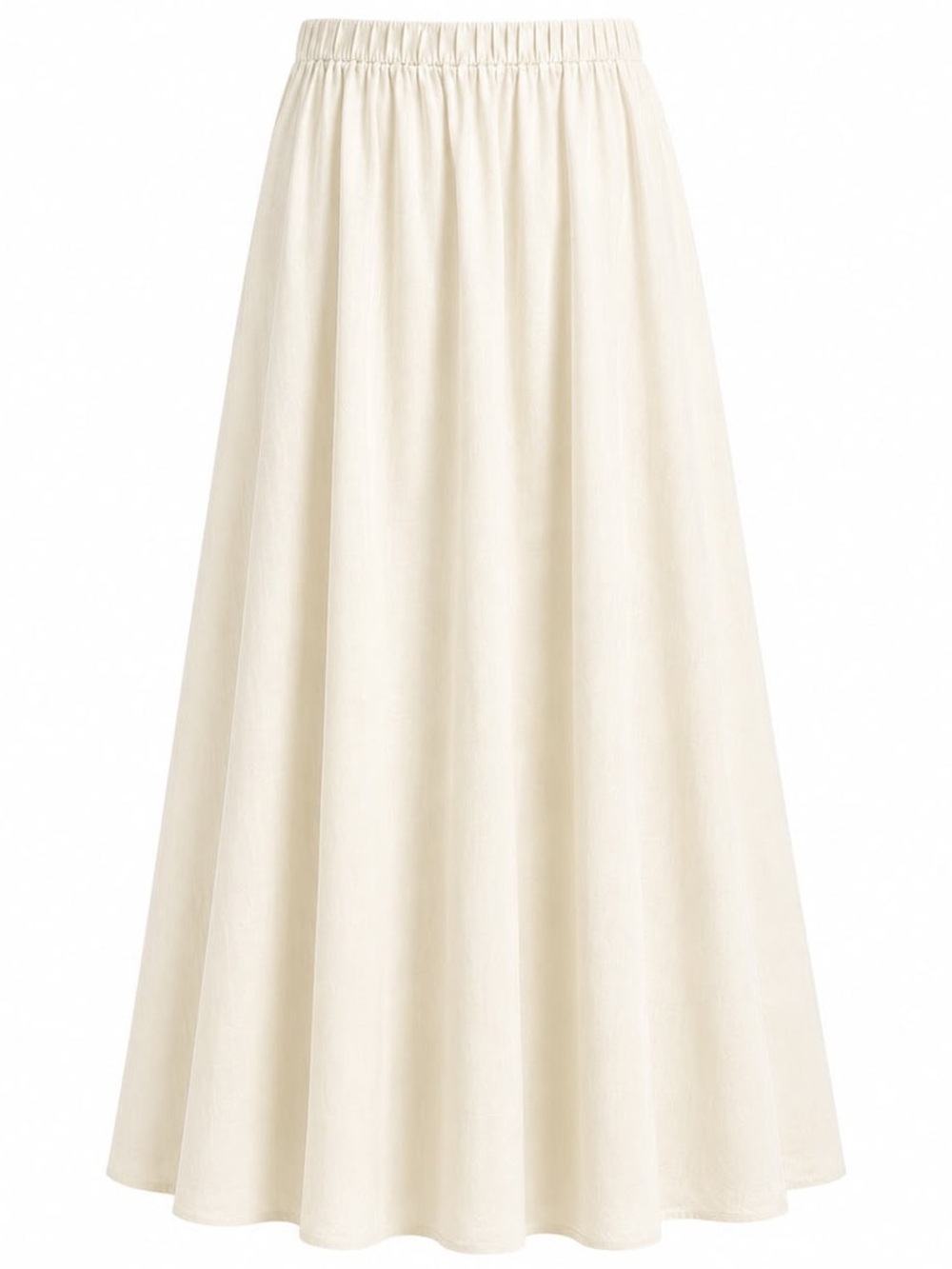 Aleeza Paris The Laura Flowy Maxi Skirt with Elastic Waist - Size XL NWT